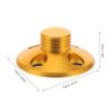 Aluminum Alloy Vinyl Record Weight Stabilizer Low Profile Turntable Stabilizer for Enhanced Audio Quality Hassle Setup and Record Protection view 2
