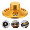 Aluminum Alloy Vinyl Record Weight Stabilizer Low Profile Turntable Stabilizer for Enhanced Audio Quality Hassle Setup and Record Protection view 4