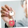 1Pc Cute Multi Function Protective Case for Scratch Lost Design for Pets Keys Luggage Durable Easy to Carry Donut view 4
