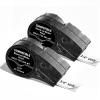 Compatible with M21-750-595-WT 3/4 inch Vinyl Industrial Labeling Tape Black on White High Adhesion, Work for M210, M211, BMP21-Plus, BMP21 LAB Printer, 0.75" W x 21' L, 2-Pack view 1