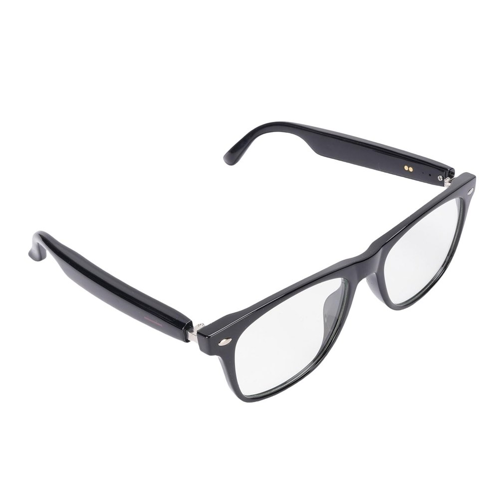 Sanpyl AI Translation Glasses, Support 144 Languages Real Time Translation, Smart Bluetooth Blue Light Protecting Sunglasses, Touch Music Glasses (Black Frame)