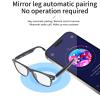 Sanpyl AI Translation Glasses, Support 144 Languages Real Time Translation, Smart Bluetooth Blue Light Protecting Sunglasses, Touch Music Glasses (Black Frame) view 4