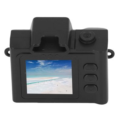 Heayzoki Mini Keychain Camera, 1080P Compact Digital Camera with 0.96 Inch HD Display, Various Retro Filter Effects, Video Recorder for Travel, Cycling, Vlogging, Gift (No Memory)