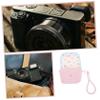 Beaupretty Small Cotton Camera Bag Portable Travel Organizer Pouch with Floral Pattern Compact Protective Storage for Photography Gear for Adventures view 4