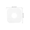 4pcs Vinyl Record Sleeves Dustproof Kraft Paper Covers with Center Hole Static Inner Sleeves for Vinyl Records Durable Cardboard Storage view 2