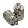 10 Pack Connector PL259 UHF Male Solder RG5 RG6 LMR300 RG304 Cable Coaxial Wire Terminal view 1