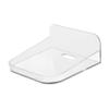 TINEASUR Wall Mount Floating Shelf for Monitor and Camera Transparent Easy Install Shelf for Indoor Use Minimalist Design No Drilling Required Elegant Storage view 1