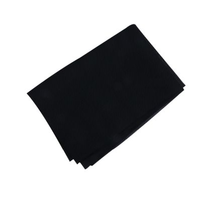 1Pc Black Soundbox Cover Acoustic Mesh Cloth Sound Permeable for Speaker Engineering Applications