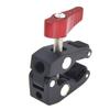 Uonlytech Multi Function Ball Head Clamp Arm with Thread Versatile Video and Monitor Mount for GPS Phones and LED Lights Swivel Articulation Detachable Super Clamp view 1