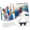 1Pc Portable Outdoor Telescope Head Mounted Binoculars for Sightseeing Magnification Focus Comfortable Wear for Bird Watching and Outdoor Activities view 2