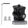 360 Degree Horizontal Rotation and 170 Degree Pitch Adjustable Aluminium Alloy Cage Monitor Bracket for Video Camera with Rubber Pad Protection view 1
