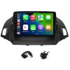 9" Android 14 Car Stereo Radio Ford Escape 2013-2016,with Wireless carplay Android Auto,4GB RAM 64GB ROM,Split Screen,AHD Backup Camera view 1