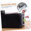 1Pc Tabletop Cord Organizer Box Home Cable Management Detachable Cover Opening for Tidy Storage Prevents Desktop Clutter for Power Strips and Chargers view 4