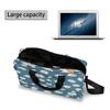 Adornori Daisy Flower Laptop Bag 15.6 Inch Laptop Sleeve Case with Shoulder Straps Floral Computer Case Cover Slim Briefcase for Men Women view 4