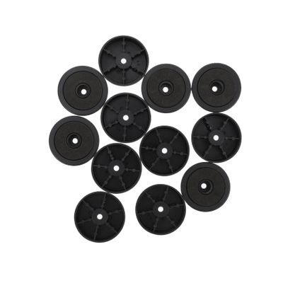 12Pcs Amplifier Feet Pads for Speaker Isolation Vibration Chassis Base Pads Non Slip for Heat Dissipation and Sound Enhancement