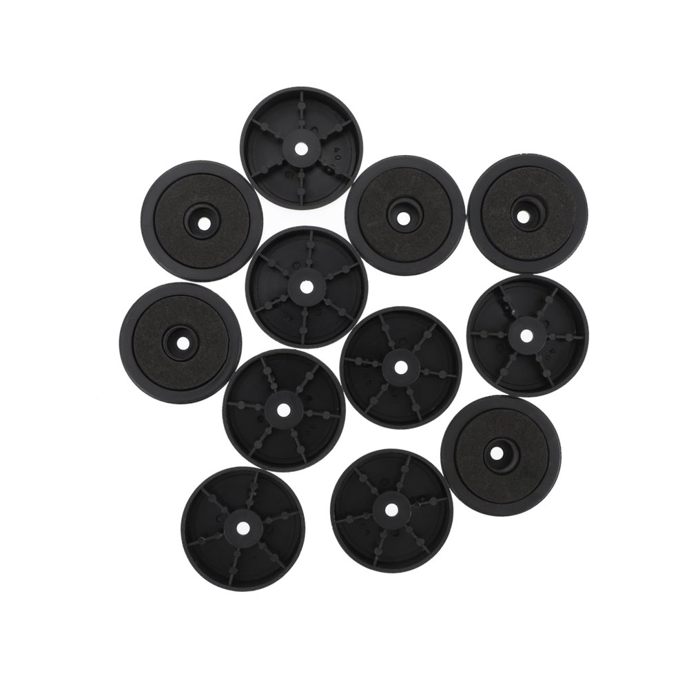 12Pcs Amplifier Feet Pads for Speaker Isolation Vibration Chassis Base Pads Non Slip for Heat Dissipation and Sound Enhancement