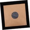 Abaodam 5pcs Kraft Paper Record Sleeves Vinyl Inner Sleeves Matte Vinyl Covers for Album Protection Record Protector Dj Storage view 3