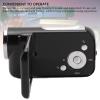 Xiuganpo 16MP 1080P Camcorder, 16X Digital Zoom Video Camera with 2.0inch Rotatable Screen, 1/4 Inch Threaded Hole, Anti Shake DV Camera for Travel, Growth Records, Wedding view 2