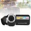 Xiuganpo 16MP 1080P Camcorder, 16X Digital Zoom Video Camera with 2.0inch Rotatable Screen, 1/4 Inch Threaded Hole, Anti Shake DV Camera for Travel, Growth Records, Wedding view 3