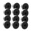 12Pcs Amplifier Isolation Foot Pads Non Slip Shockproof Speaker Chassis Stand Base for Enhanced Sound Clarity and Vibration Absorption Material view 1