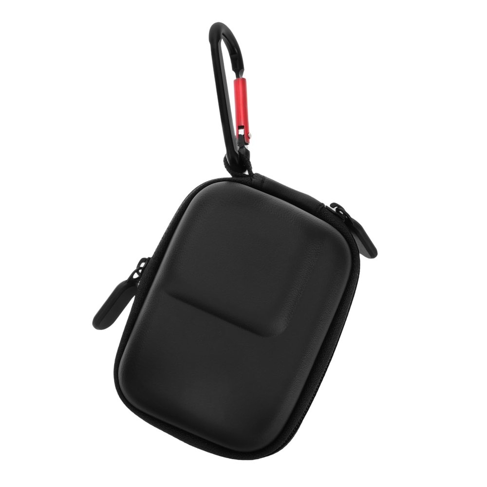 KALLORY Camera Case with Carabiner Portable Camera Accessories Water Resistant Design with Compartments Compact Protective Storage