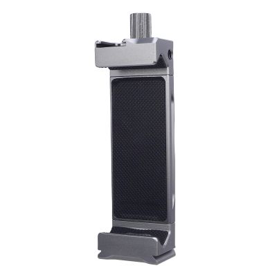 Heayzoki Aluminum Alloy Tablet Mount, Multifunctional Holder with 1/4in Screw Hole, for VLOG, Live Streaming, Video conferencing
