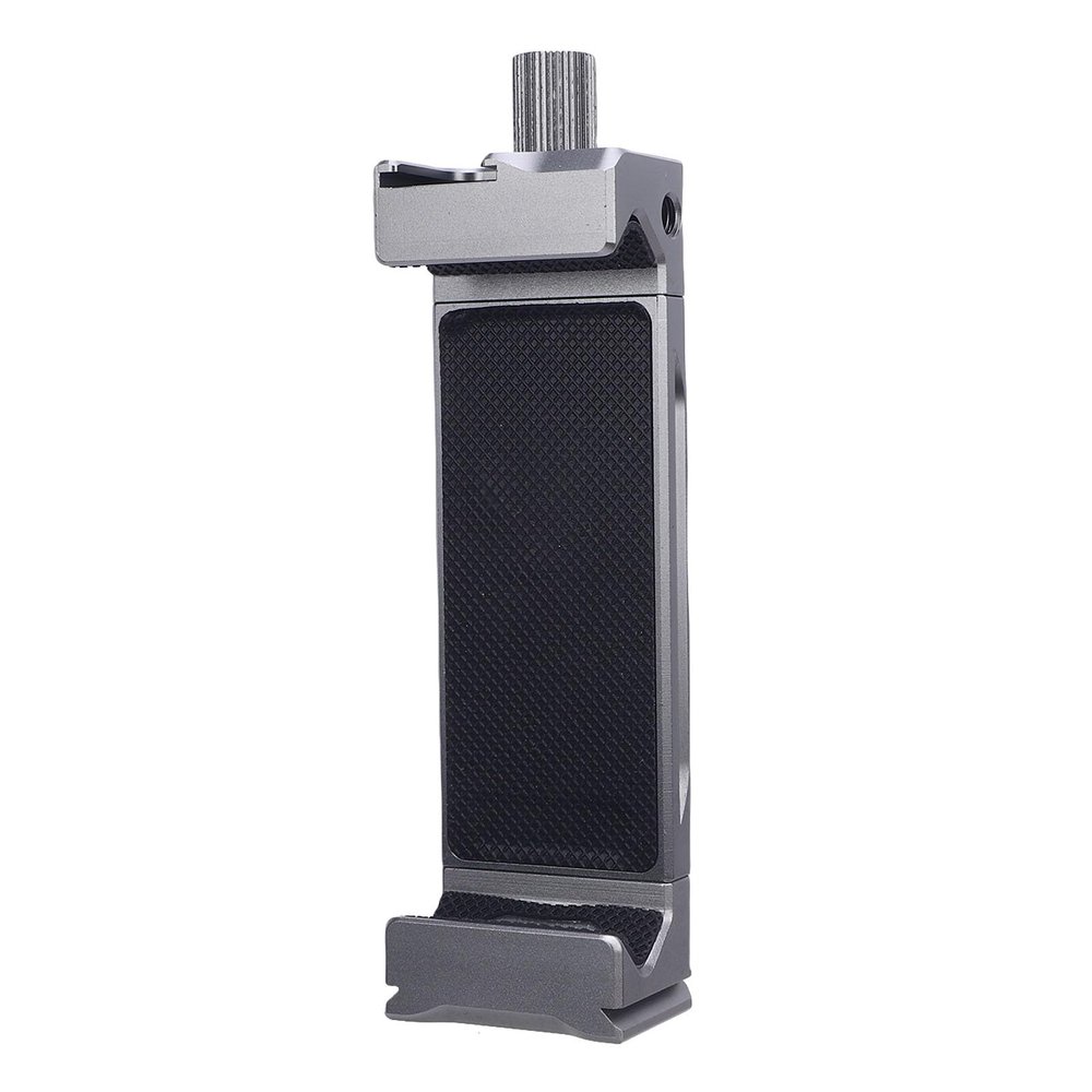 Heayzoki Aluminum Alloy Tablet Mount, Multifunctional Holder with 1/4in Screw Hole, for VLOG, Live Streaming, Video conferencing