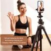 Heayzoki Aluminum Alloy Tablet Mount, Multifunctional Holder with 1/4in Screw Hole, for VLOG, Live Streaming, Video conferencing view 3