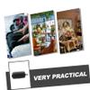 BESPORTBLE Durable Printer Storage Bag for Durable D35 D11 Travel Organizer for Printers and Accessories Black view 2