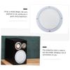 Steel Speaker Decorative Circle Protective Cover 6.5 Inch White view 2