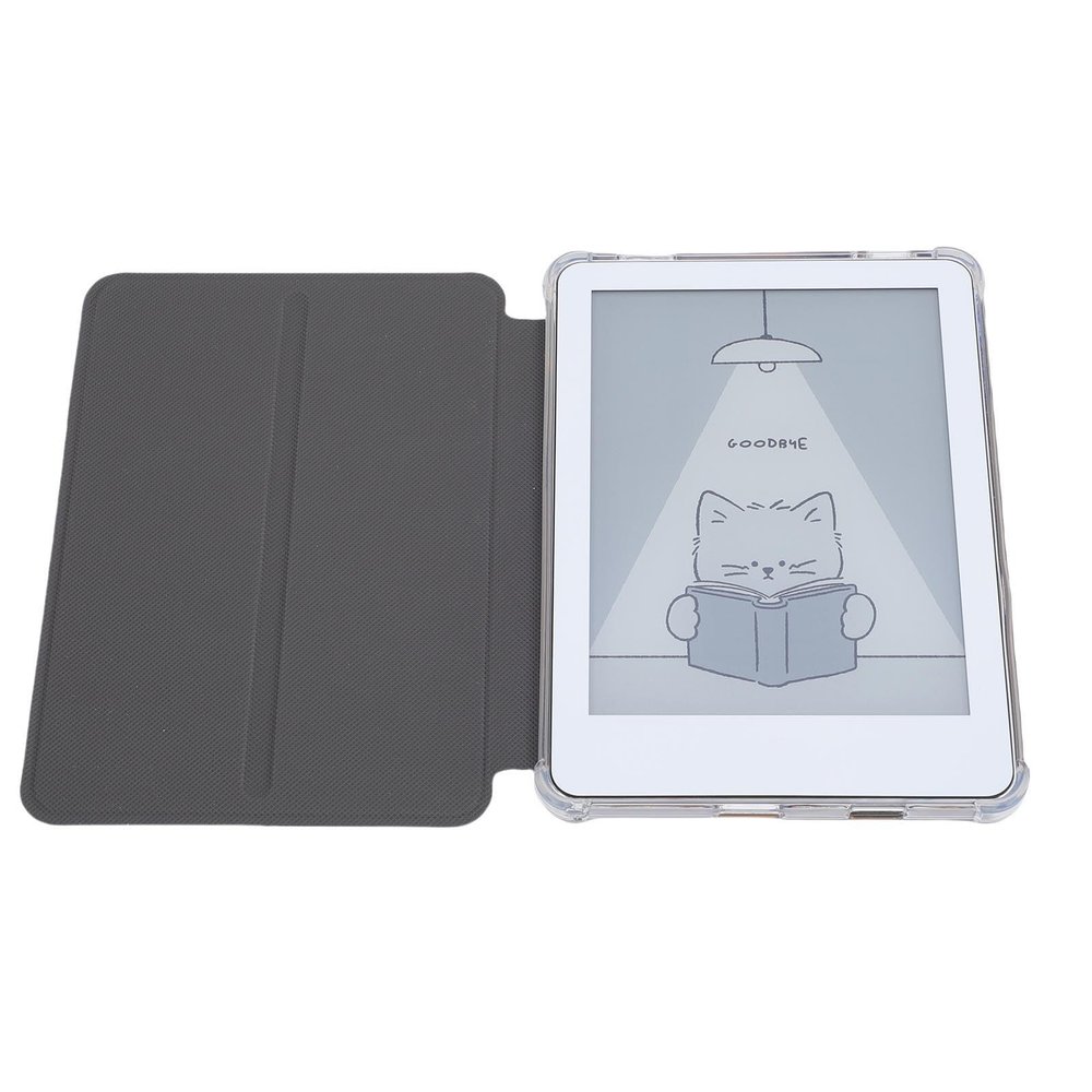 Dpofirs E Book Reader, 6 Inch Touchscreen, 4GB RAM 64GB ROM, 300PPI Ink Screen, with Pen, WiFi Electronic Book Reader (White)