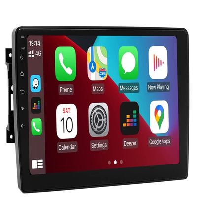 10" Android 14 Car Stereo Radio for Jeep Wrangler/Grand Cherokee, Fit for Wireless Car Play Android Auto, 4-Core CPU,Split Screen,AHD Off-Road Camera