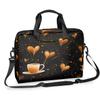 Adornori Coffee Theme Laptop Bag 15.6 Inch Laptop Sleeve Case with Shoulder Straps Coffee Cup Design Computer Case Cover Slim Briefcase for Men Women view 1