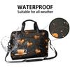 Adornori Coffee Theme Laptop Bag 15.6 Inch Laptop Sleeve Case with Shoulder Straps Coffee Cup Design Computer Case Cover Slim Briefcase for Men Women view 2