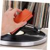 1 Set Vinyl Record Cleaning Kit Set of Vinyl Brushes for Record Player Maintenance Includes Brush Lint Cloth view 4