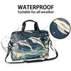 Adornori Dolphin Laptop Bag 15.6 Inch Laptop Sleeve Case with Shoulder Straps Sea Ocean Theme Computer Case Cover Slim Briefcase for Men Women view 2