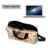 Adornori Happy Mothers' Day Laptop Bag 15.6 Inch Laptop Sleeve Case with Shoulder Straps Mom Floral Theme Computer Case Cover Slim Briefcase for Men Women view 4