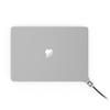 Compulocks Ledge Lock Adapter for MacBook Air 13" M2-M4 with Keyed Lock Silver view 3