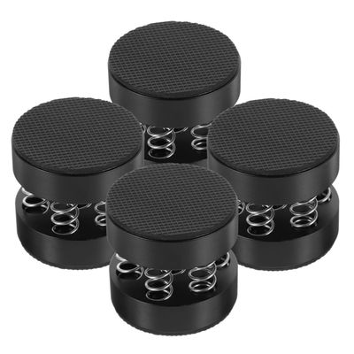 4Pcs Shockproof Speaker Spring Pads Durable Sound Isolation Pads for Studio Use Stylish Design for Living Room Easy Installation Practical Speaker Holder Finish
