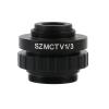1pc 1/2 1/3 1X CCD Adapter 0.3X 0.5X 1X C Mount Lens for Zoom Trinocular Stereo Microscope HDMI VGA USB Camera(1-2X 1-3X-C Mount) view 4