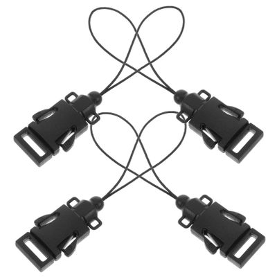 DIYEAH 4Pcs Camera Strap Connector Quick Release Lanyard for DSLR Mirrorless Cameras Secure Attachment Versatile Use Strap Clips for Photographers