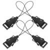 DIYEAH 4Pcs Camera Strap Connector Quick Release Lanyard for DSLR Mirrorless Cameras Secure Attachment Versatile Use Strap Clips for Photographers view 1