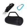 1Set Portable Speaker Storage Bag for Pulse Durable Carrying Case with Shoulder Strap Compression Resistant Design for Travel Home Use Black view 1