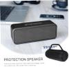 1Set Portable Speaker Storage Bag for Pulse Durable Carrying Case with Shoulder Strap Compression Resistant Design for Travel Home Use Black view 2