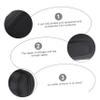 1Set Portable Speaker Storage Bag for Pulse Durable Carrying Case with Shoulder Strap Compression Resistant Design for Travel Home Use Black view 3