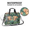 Adornori Monkey Laptop Bag 15.6 Inch Laptop Sleeve Case with Shoulder Straps Forest Animal Computer Case Cover Slim Briefcase for Men Women view 2