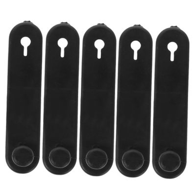 ABOOFAN 5Pcs Silicone Cable Tie for Motorcycle Brake Lines Multi Purpose Tension Fixing Strap for Organizing Bike Cable Wiring Harness and Clutch Wires