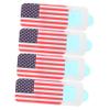 4Pcs Webcam Covers American Flag Design Privacy Protection for Laptop Tablet and Phone Cameras Prevents Unauthorized Access Durable Portable view 1