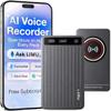 LIMU AI Voice Recorder, German Design AI Note Taking Device with GPT-5.5, Wireless Charging Audio Recorder, Transcribe, Summarize, MindMap, 125 Language, AI Assistant for Meetings, Calls, Lectures view 1