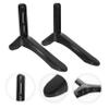 SOLUSTRE TV Stand Base Screws No-Drill Tabletop TV Support Adjustable Height Sturdy Metal Design Easy Installation for Home Entertainment view 3